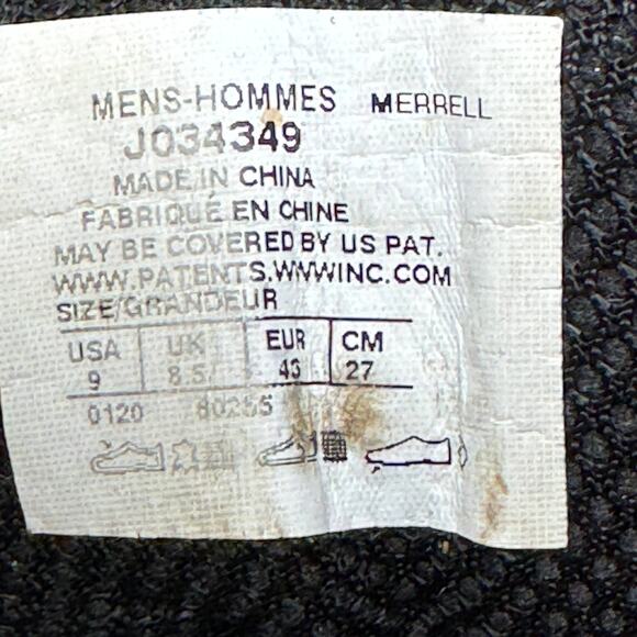 Merrell Strongfield Tactical Brown Waterproof Outdoor Hiking Boots Men's Size 9 - Picture 9 of 9